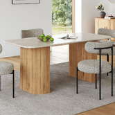 Ever Dreaming Living Callum Slate Dining Table