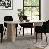 Ever Dreaming Living Quin Slate Dining Table
