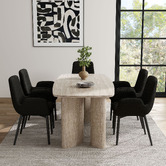 Ever Dreaming Living Quin Slate Dining Table