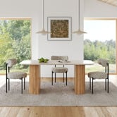 Ever Dreaming Living Callum Slate Dining Table