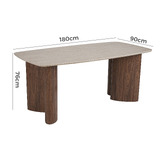 Ever Dreaming Living Rory Slate Dining Table