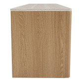 Ever Dreaming Living Sadie Travertine-Look Entertainment Unit