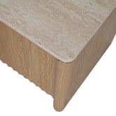 Ever Dreaming Living Sadie Travertine-Look Entertainment Unit