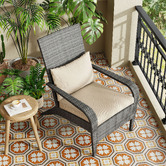 Ever Dreaming Living Rory Rattan Outdoor Armchair