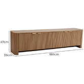 Ever Dreaming Living Liora 4 Door TV Unit