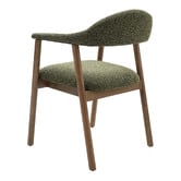 Ever Dreaming Living Arnault Boucle Dining Chairs