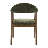Ever Dreaming Living Arnault Boucle Dining Chairs
