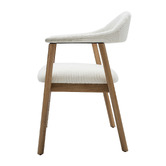 Ever Dreaming Living Arnault Boucle Dining Chairs