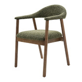 Ever Dreaming Living Arnault Boucle Dining Chairs