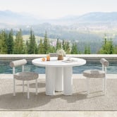 Ever Dreaming Living Blanca Outdoor Dining Table