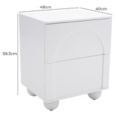 Ever Dreaming Living Isabel Bedside Table