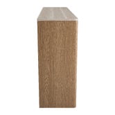 Ever Dreaming Living Sadie Travertine-Look Console Table