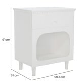 Ever Dreaming Living Felix Bedside Table with LED