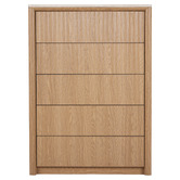 Ever Dreaming Living Lillian Travertine-Look 5 Drawer Chest
