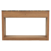 Ever Dreaming Living Alyssa Faux Marble Console Table