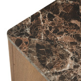 Ever Dreaming Living Alyssa Faux Marble Console Table