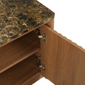Ever Dreaming Living Alyssa Faux Marble TV Unit
