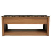 Ever Dreaming Living Alyssa Faux Marble Coffee Table