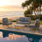 Ever Dreaming Living 4 Seater Guillaume Outdoor Modular Sofa Set