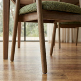 Ever Dreaming Living Arnault Boucle Dining Chairs