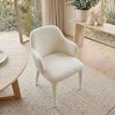 Ever Dreaming Living Lazio Chenille Dining Chairs