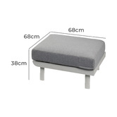 Ever Dreaming Living 3 Seater Guillaume Outdoor Modular Lounge Set