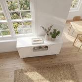 Ever Dreaming Living White Felix 2 Door Sideboard with LED