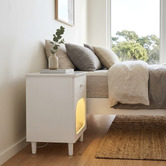 Ever Dreaming Living Felix Bedside Table with LED