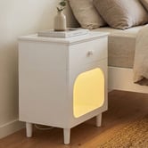 Ever Dreaming Living Felix Bedside Table with LED