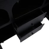 Ever Dreaming Living Black Felix 2 Door Sideboard with LED