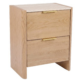 Ever Dreaming Living Jovie 2 Drawer Bedside Table