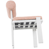 Ever Dreaming Living Davion Boucle Outdoor Dining Chairs