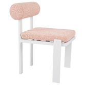Ever Dreaming Living Davion Boucle Outdoor Dining Chairs