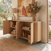 Ever Dreaming Living Barstow 4 Door Sideboard