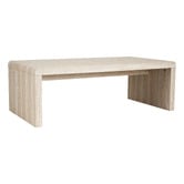 Ever Dreaming Living Palmera Travertine-Look Coffee Table