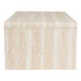Ever Dreaming Living Palmera Travertine-Look Coffee Table