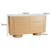 Ever Dreaming Living Barstow 6 Drawer Chest