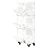 Decor Traders 3 Tier Colton Wall Mounted Storage Baskets