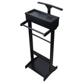 Decor Traders Black Debonair Valet Stand