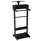 Decor Traders Black Debonair Valet Stand