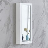 Decor Traders Olivier Wall Mounted Ironing Board Cabinet with Mirror