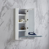 Decor Traders Olivier Wall Mounted Ironing Board Cabinet with Mirror