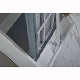 Decor Traders Olivier Wall Mounted Ironing Board Cabinet with Mirror