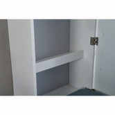 Decor Traders Olivier Wall Mounted Ironing Board Cabinet with Mirror