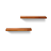 Decor Traders Calyx Wooden Floating Shelves