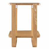 Decor Traders Amina Two-Tier Wooden Side Table