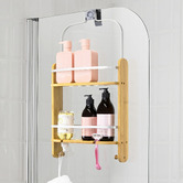 Decor Traders 2 Tier Tyler Bamboo Shower Caddy