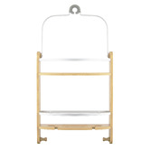 Decor Traders 2 Tier Tyler Bamboo Shower Caddy