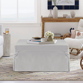 Decor Traders Foldlux Convertible Ottoman Sofa Bed with Castors &amp; Slipcover