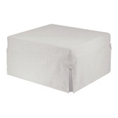 Decor Traders Foldlux Convertible Ottoman Sofa Bed with Castors &amp; Slipcover